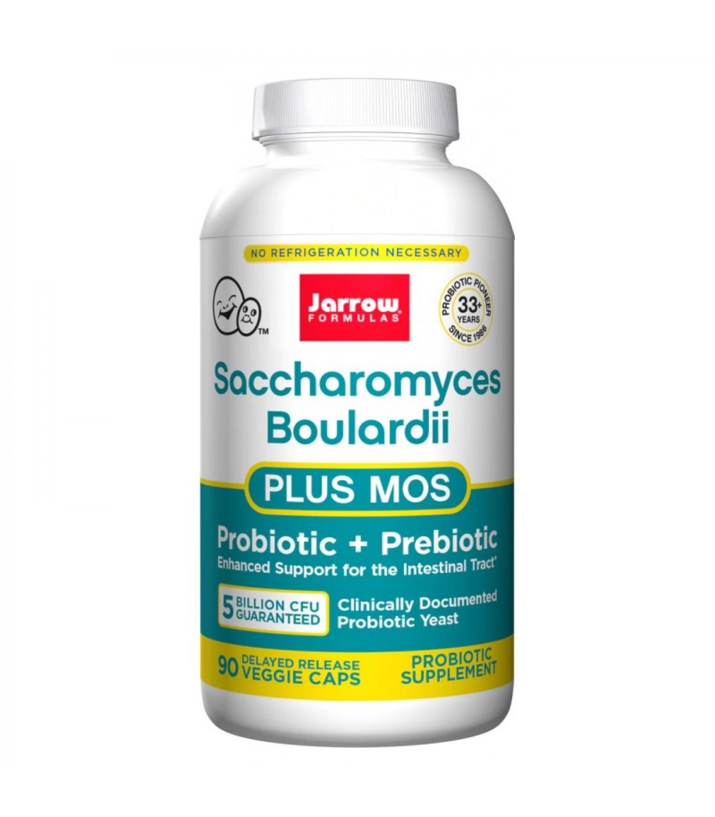 Jarrow Formulas Saccharomyces Boulardii + MOS - Пробиотик
